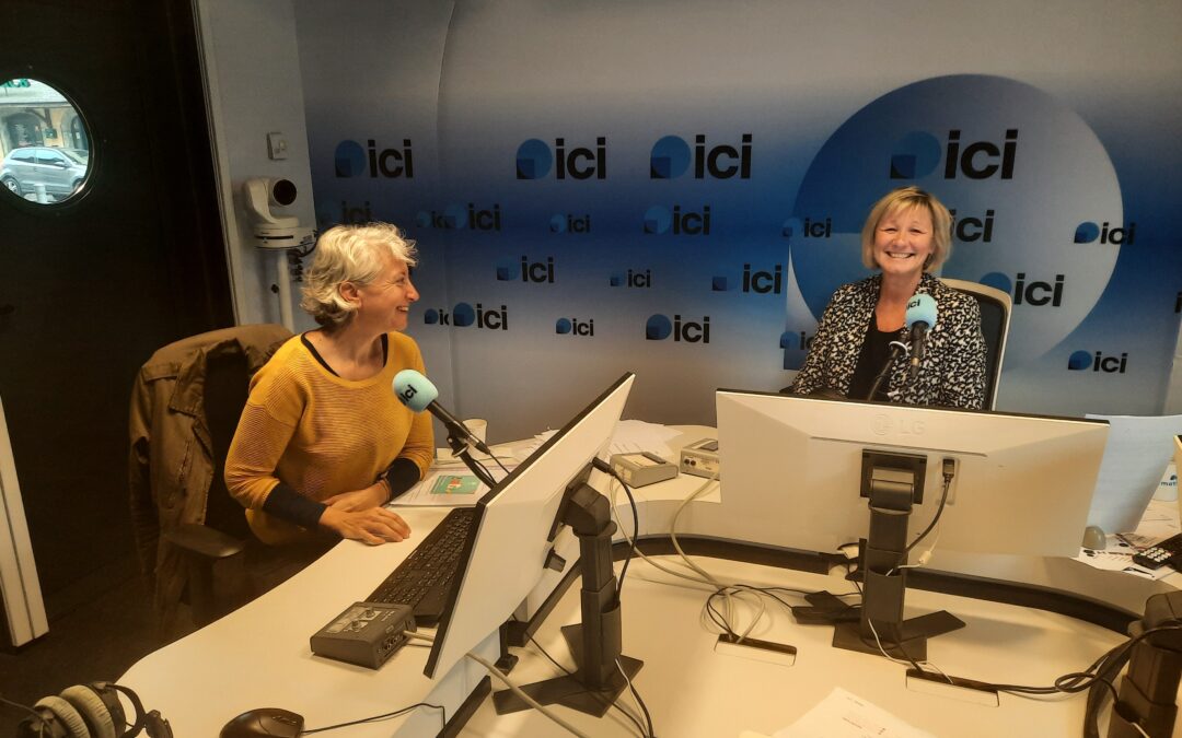 Un passage à la radio « Ici Pays de Savoie »